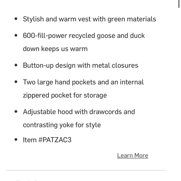 Patagonia Bivy Hooded Vest -womens - Picture 6 of 6